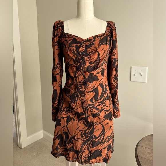 Rust and Black Dress by A. New. Day. - Target Brand - Picture 1 of 4